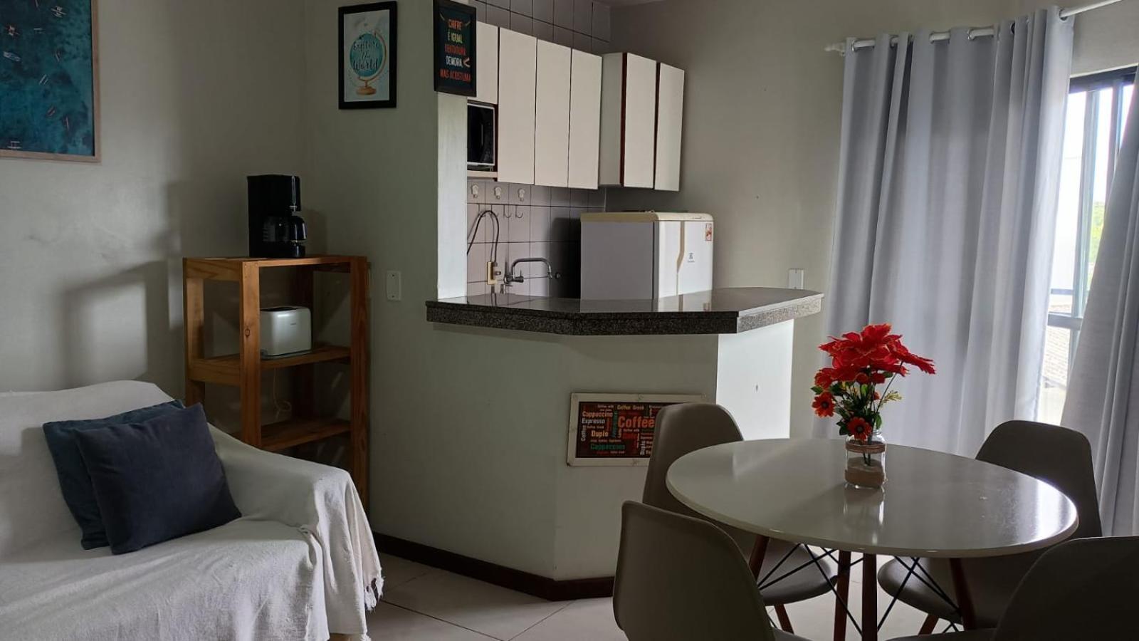 Apartamento Pe Na Areia De 1 Dormitorio Com Vista Para Praia Ou Vista Lateral Pontas Das Canas — Photos 2